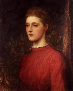 喬治 費德裡科 沃茨 Portrait Of A Lady